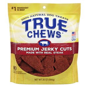 Blue Buffalo True Chews Premium Jerky Cuts Made with Real Steak